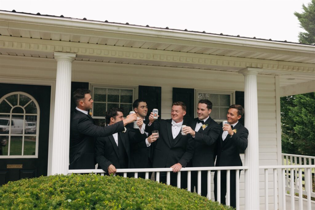 Coastal Inspired Wedding With Pops Of Color at Black Horse Manor, VA