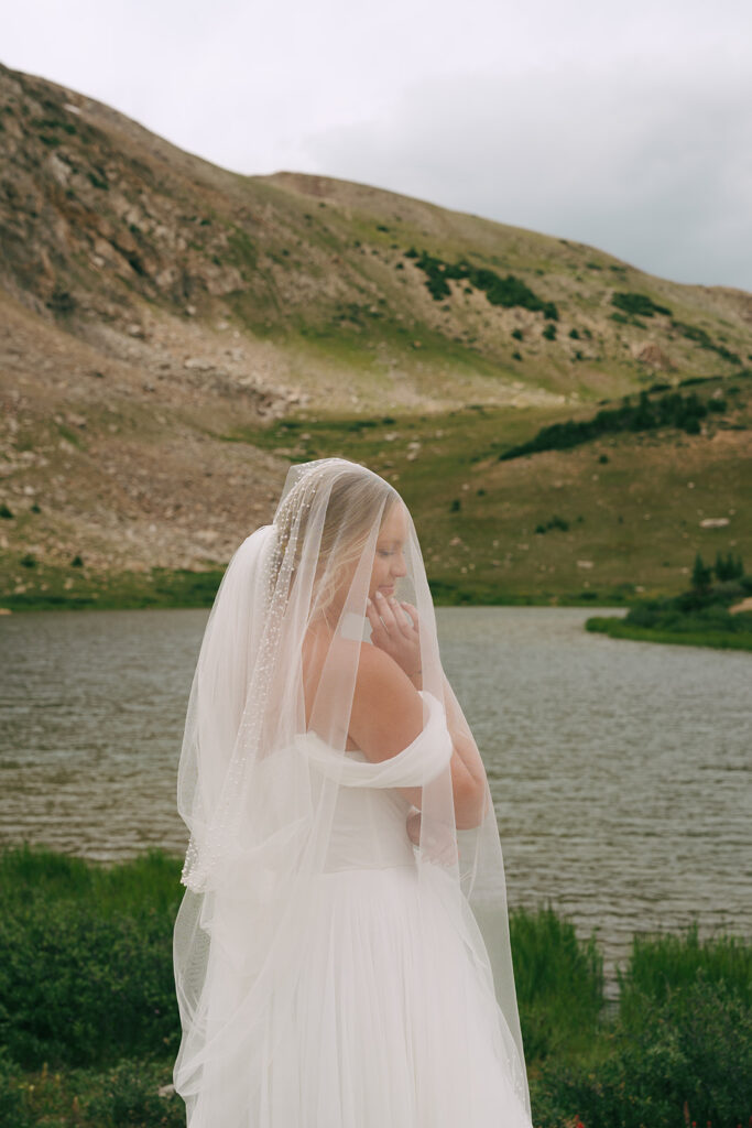 portrait of the bride