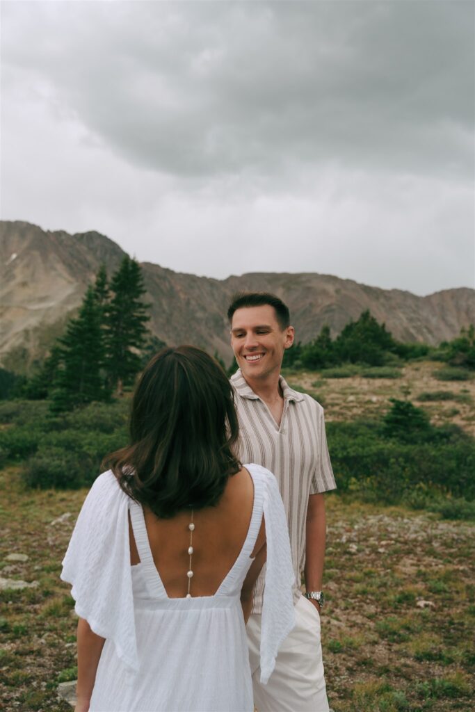 couple at their dream engagement photoshoot