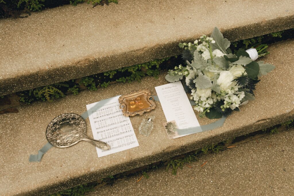 elegant wedding details 