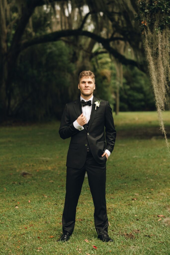 portrait of the groom before his dream 