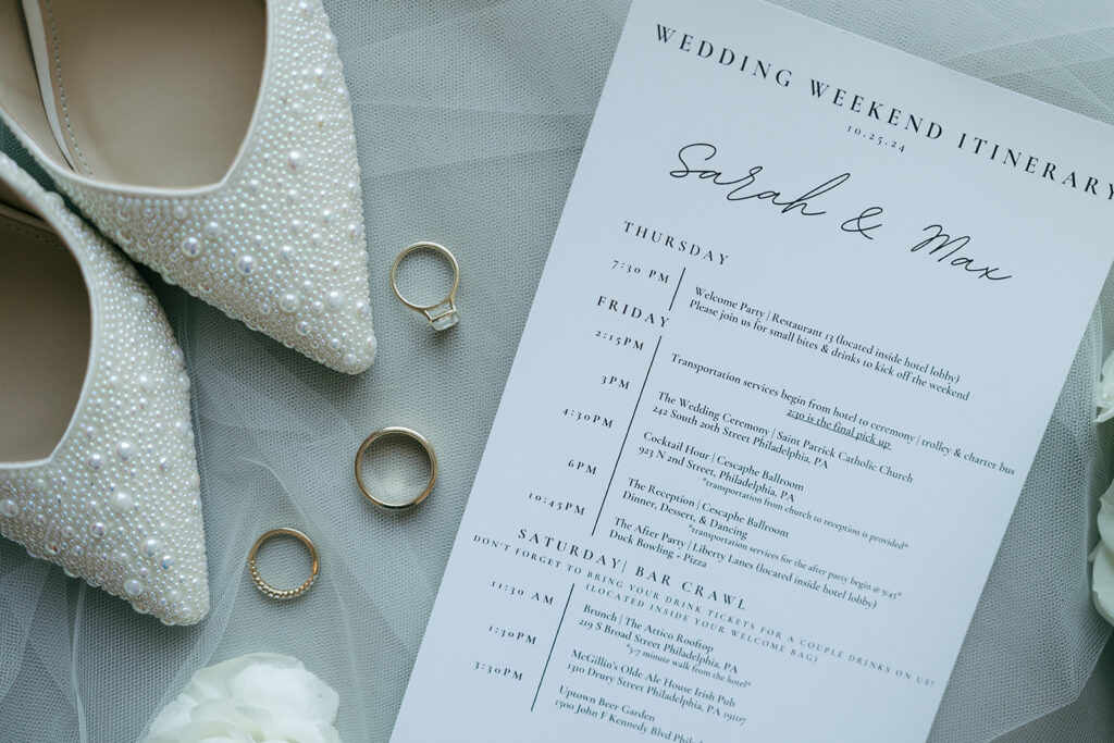 documentary style photography - elegant wedding details 