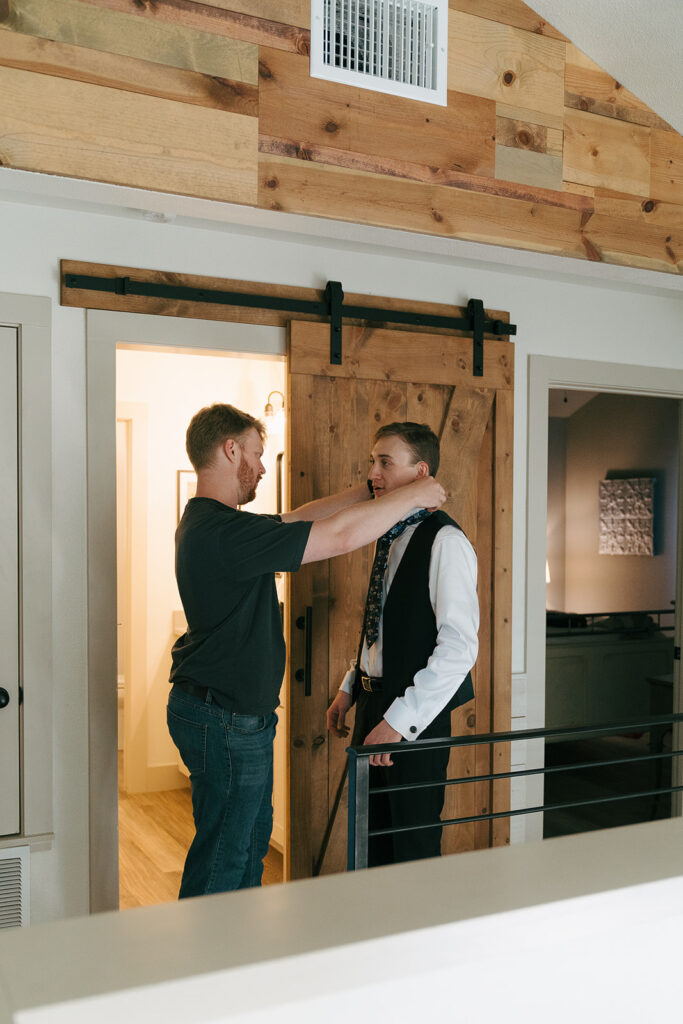 groom before the ceremony