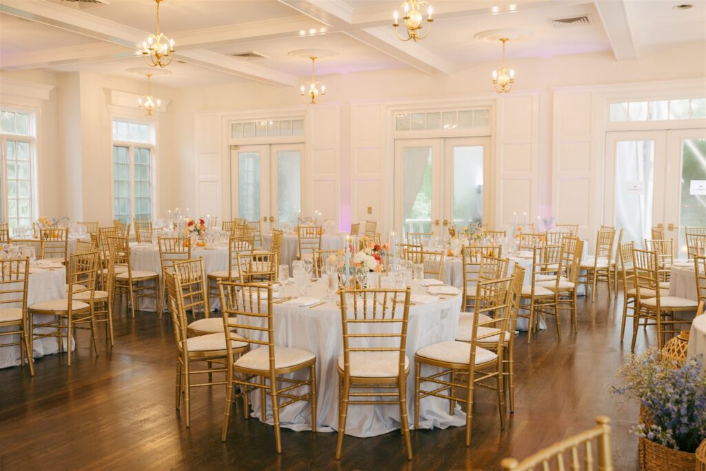 elegant wedding reception decor 