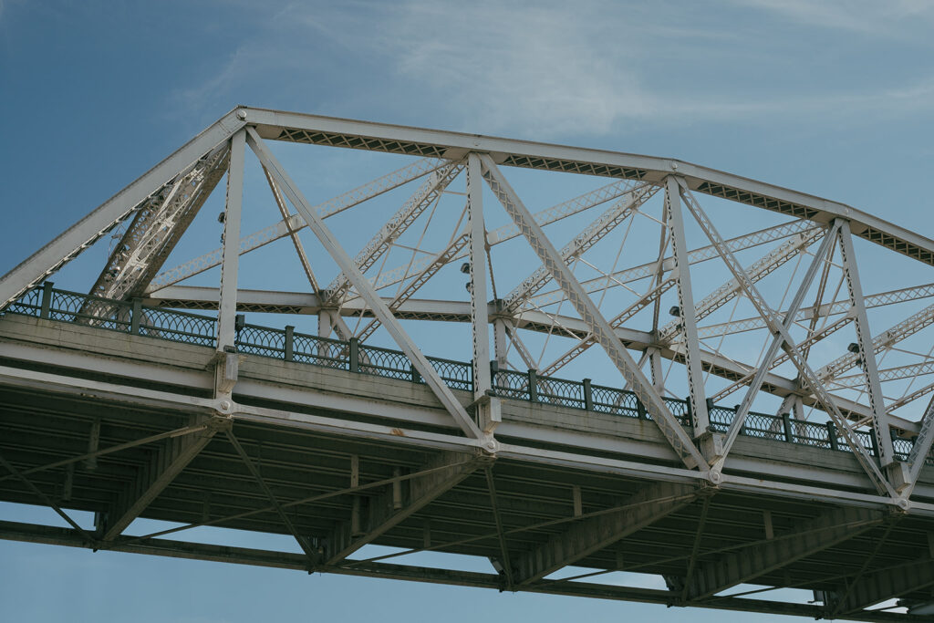 bridge in Nashville at wedding venue
